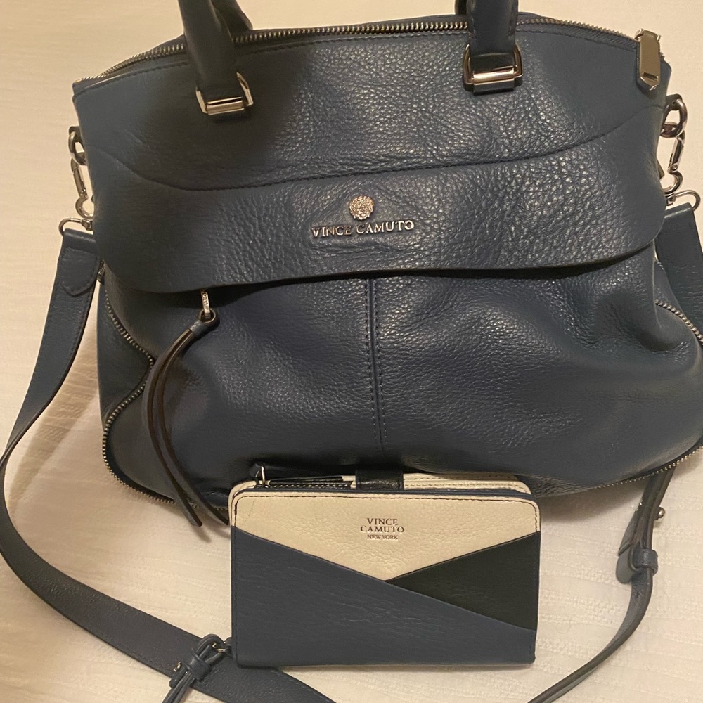 Vince Camuto leather handbag